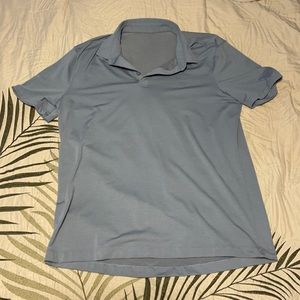 Lululemon Evolution Short Sleeve Polo Shirt (Chambray)